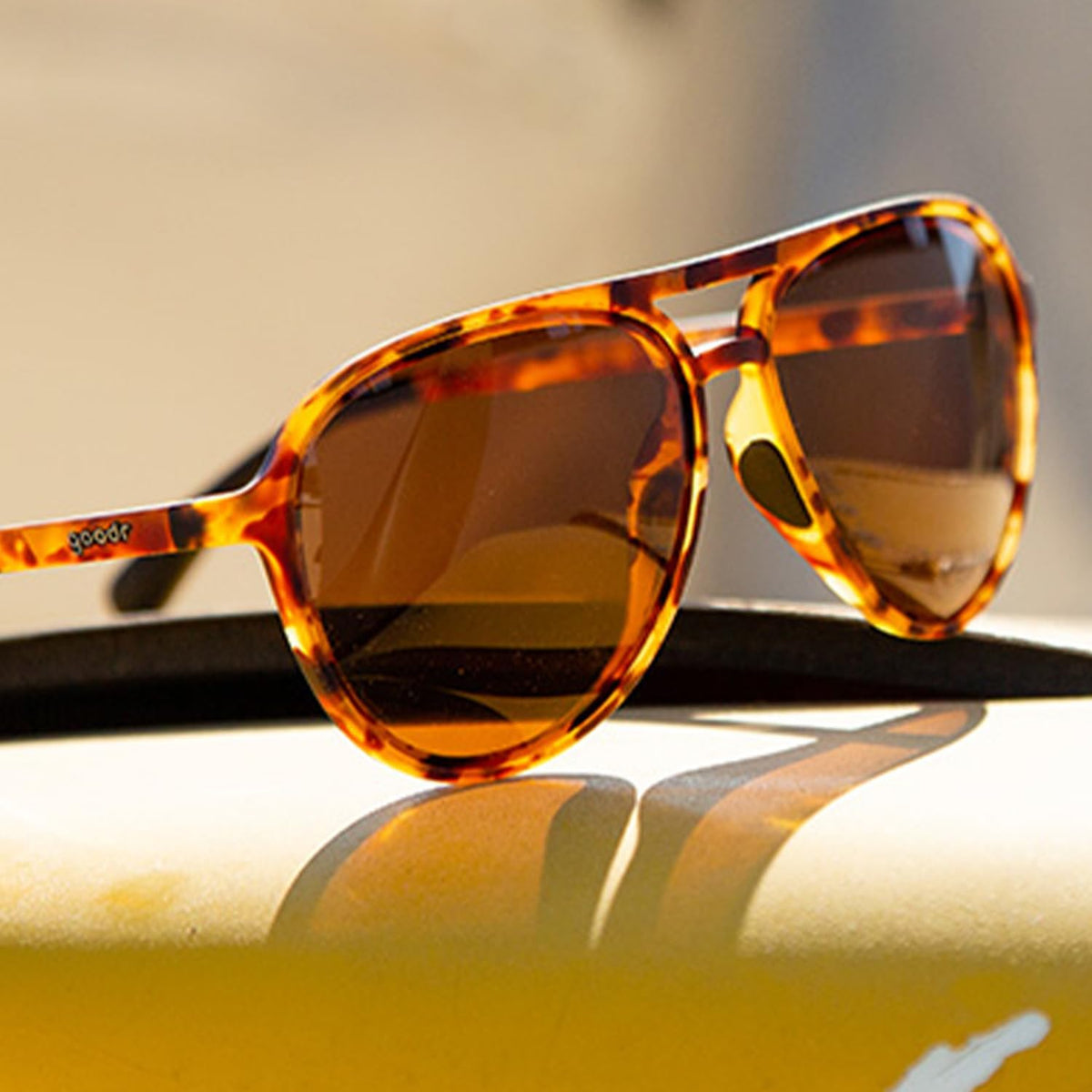 goodr Gafas de sol polarizadas Mach G para mujer y hombre | Marco d...
