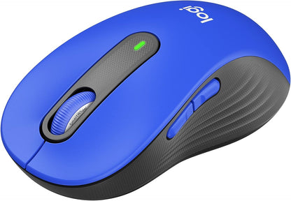 Ratón inalámbrico Logitech Signature M650 L de tamaño completo - Az...