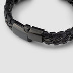 SERASAR | Pulsera de cuero genuino de primera calidad [acero] para...