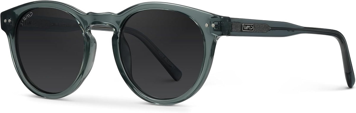 WearMe Pro Gafas de sol polarizadas redondas para mujer, protección...