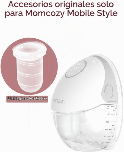 Momcozy Accesorios de repuesto para extractor de leche M6 Diafragma...