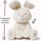 GUND Baby Flora Bunny Juguete musical interactivo animado para bebé...