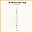 Conair - Plancha para el cabello, doble cerámica, platos extralargo...