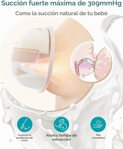 Paruu Extractor de Leche Manos Libres P16, Extractor de Leche Portá...