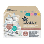 Tommee Tippee Natural Start - Juego de 8 biberones y chupones para...