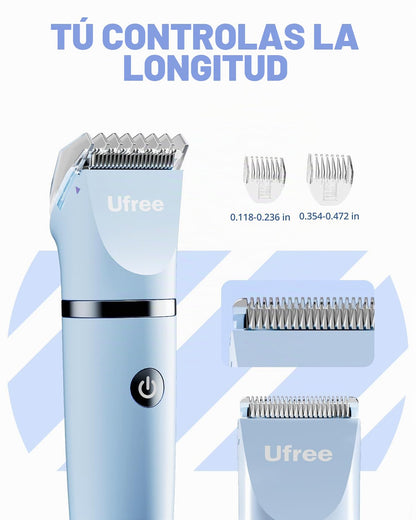 Maquinillas de afeitar eléctricas Ufree 3 en 1 para mujer, regalos...