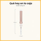 Conair - Plancha rizadora extra larga, doble cerámica, 1 1\/2 pulga...