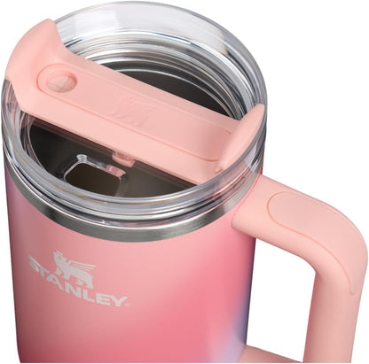 Vaso STANLEY Quencher H2.0 Flow State, 40 oz, espiral atardecer | M...