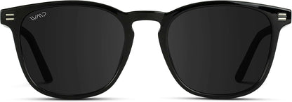 WMP Eyewear - Gafas de sol polarizadas modernas y redondas para hom...