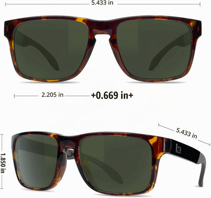 BNUS Corning Gafas de sol con lentes de vidrio para hombres y mujer...
