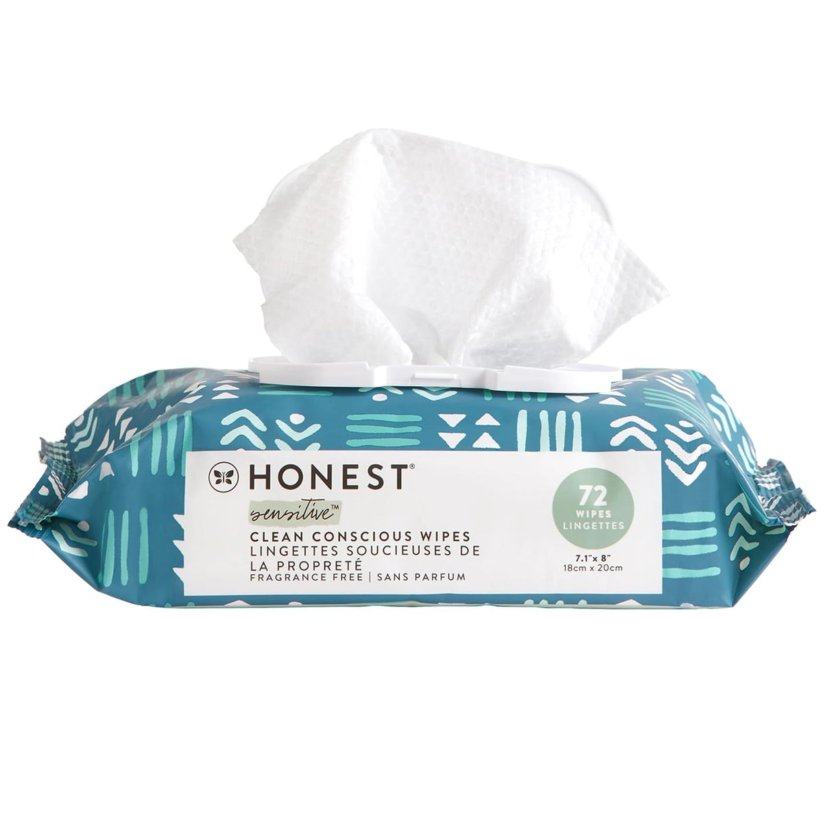 The Honest Company Toallitas sin perfume con más del 99% compostabl...