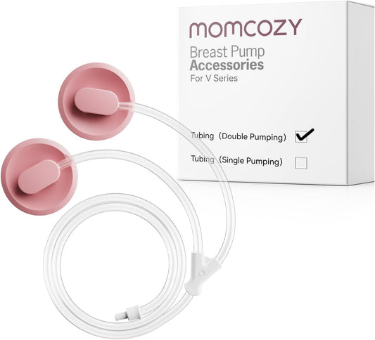 Momcozy - Tubo doble de repuesto para extractor de leche V1 Pro\/V2...