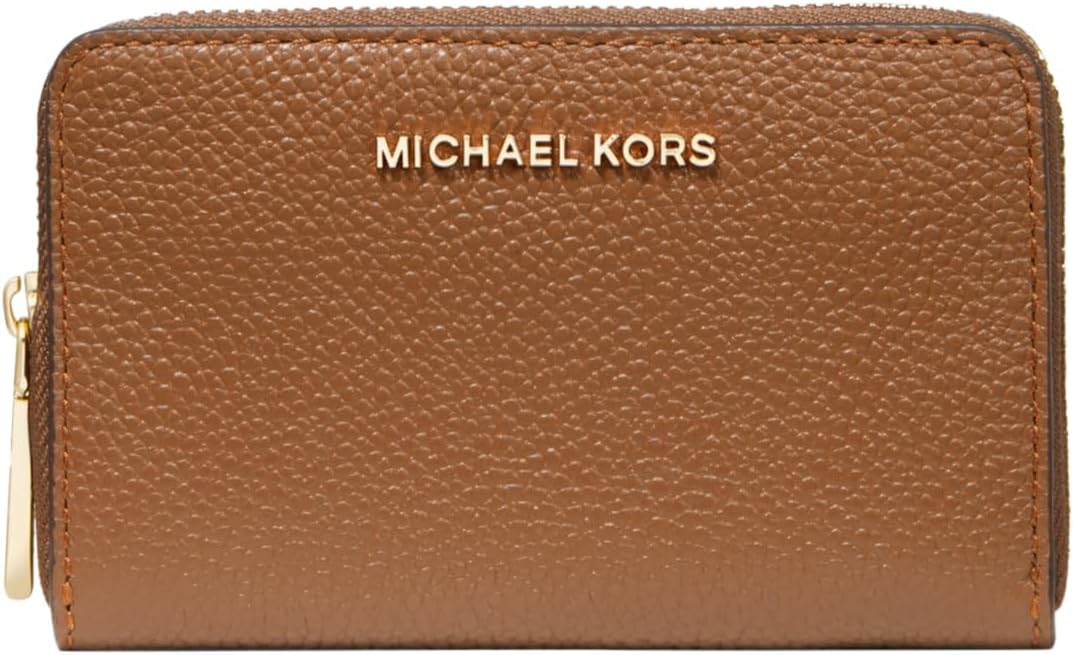 Michael Kors Estuche para tarjetas Jet Set con cremallera pequeña,...
