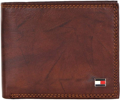 Tommy Hilfiger Cartera Passcase para hombre con ventana de identifi...