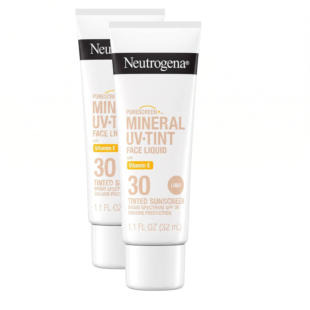 Neutrogena Purescreen+ Protector solar tintado para rostro SPF 30,...