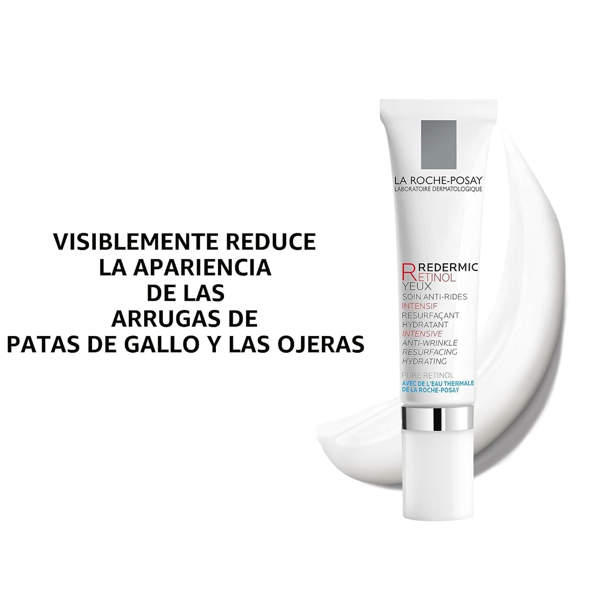 La Roche-Posay Redermic R Crema para Ojos con Retinol Anti-edad par...