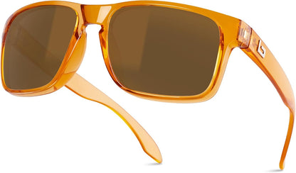 BNUS Corning Gafas de sol con lentes de vidrio para hombres y mujer...