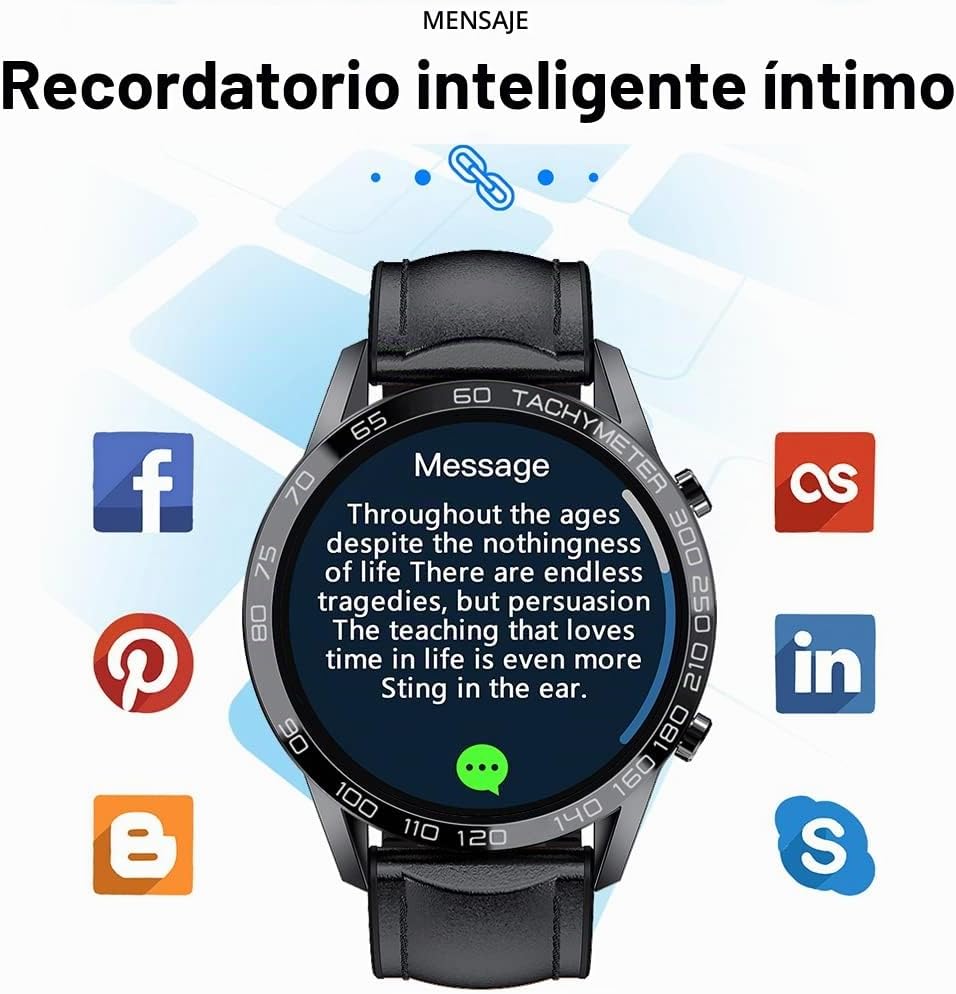 FILIEKEU Reloj inteligente para hombre para Android iOS, llamadas B...