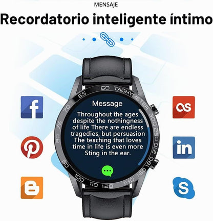 FILIEKEU Reloj inteligente para hombre para Android iOS, llamadas B...