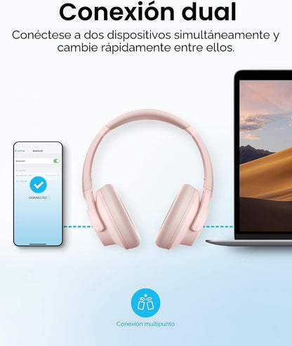 Soundcore by Anker Q20i Auriculares híbridos con cancelación activa...