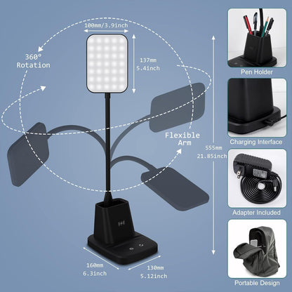Lámpara de escritorio Sailstar, lámparas de escritorio LED para ofi...