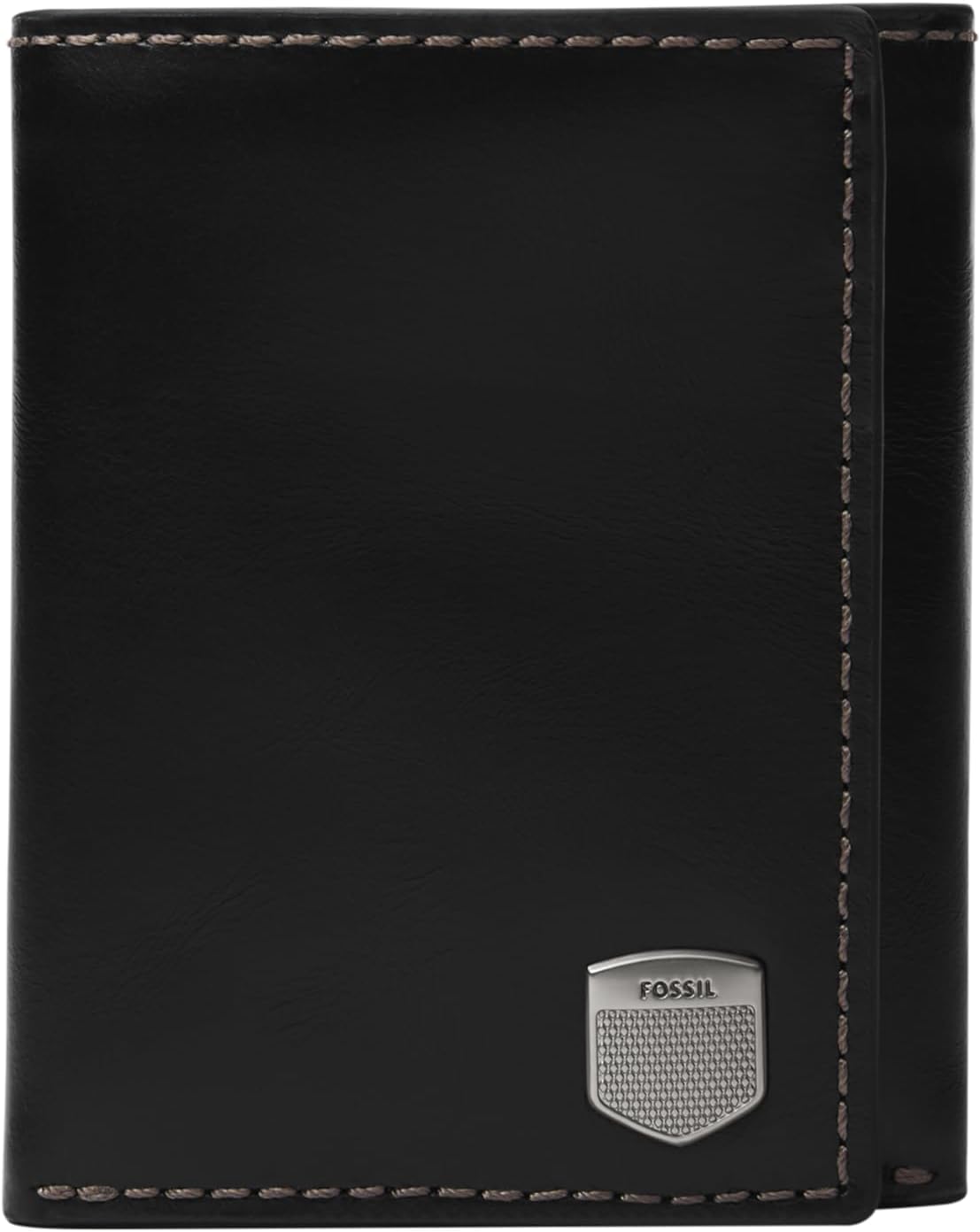 Fossil Billetera para hombre, billetera triple de cuero Hayes para...