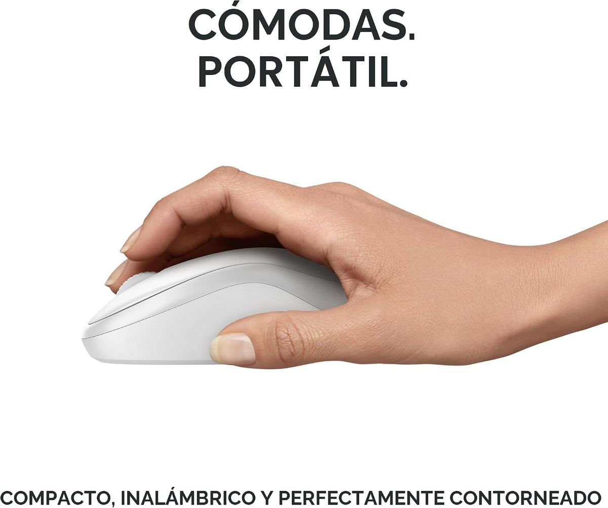 Logitech Ratón inalámbrico Bluetooth silencioso compacto M240 - Bla...