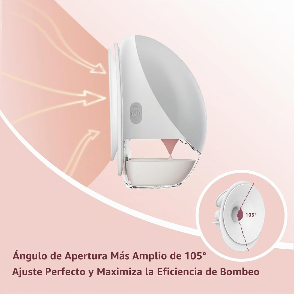 1 brida de doble sellado de 0.827 in compatible con Momcozy flujo m...