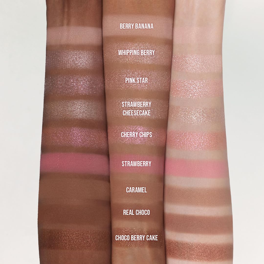 Paleta de sombras dasique #19 Candy Berry l Vegana, libre de crueld...