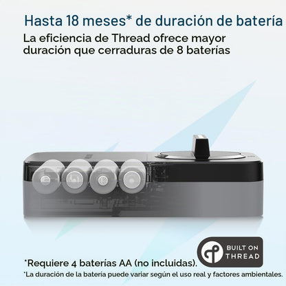 ULTRALOQ Cerradura inteligente Bolt SE,WiFi incorporado,Materia sob...