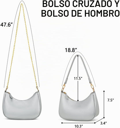 KKXIU Bolso de hombro para mujer, lindos bolsos y bolsos hobo | Bol...