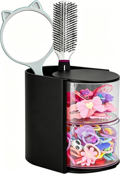 Luscinia Organizador de accesorios para el cabello con soporte para...