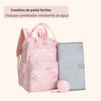 BabbleRoo Mochila para pañales \u2013 Bolsa de viaje para Baby Esse...