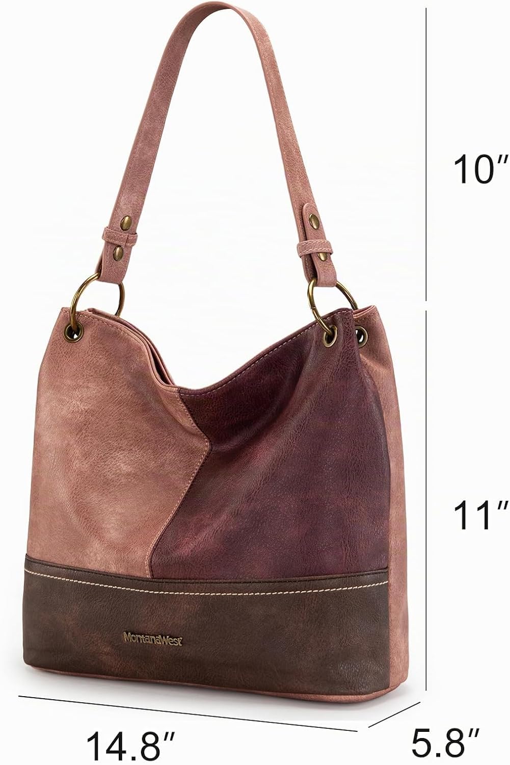 Carteras para mujer, bolsos hobo para mujer, bolso de hombro holgad...