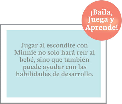 Disney Peluche interactivo de Minnie Mouse para esconderse para beb...