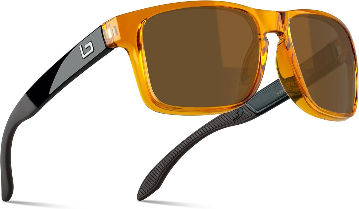 BNUS Corning Gafas de sol con lentes de vidrio para hombres y mujer...