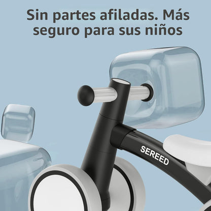 SEREED Bicicleta de equilibrio para bebés de 1 año, bicicleta de eq...