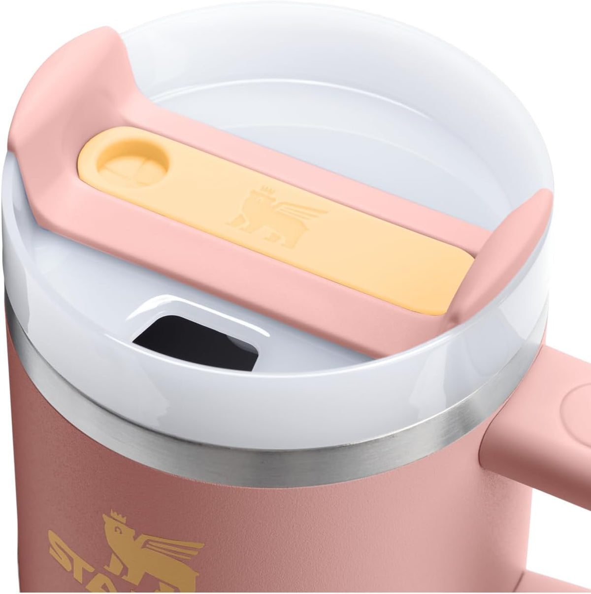 STANLEY Quencher H2.0 Flow State - Vaso de 20 onzas, color rosa mel...