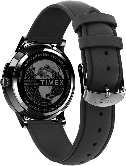 Timex Reloj clásico Waterbury para hombre de 40 mm
