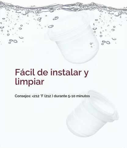 Momcozy Accesorios de repuesto para extractor de leche M6 Diafragma...