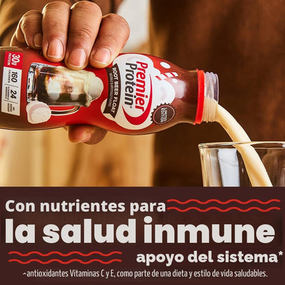 Premier Protein Batido, flotador de cerveza de raíz, 1.06 oz de pro...