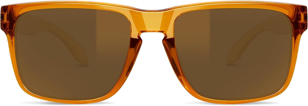 BNUS Corning Gafas de sol con lentes de vidrio para hombres y mujer...
