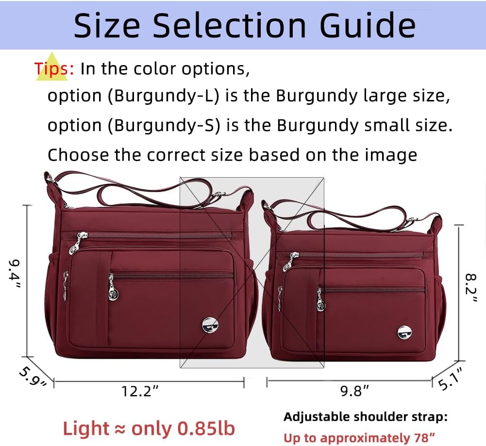 MINTEGRA Bolso de mano de hombro para mujer, espacioso bolso cruzad...