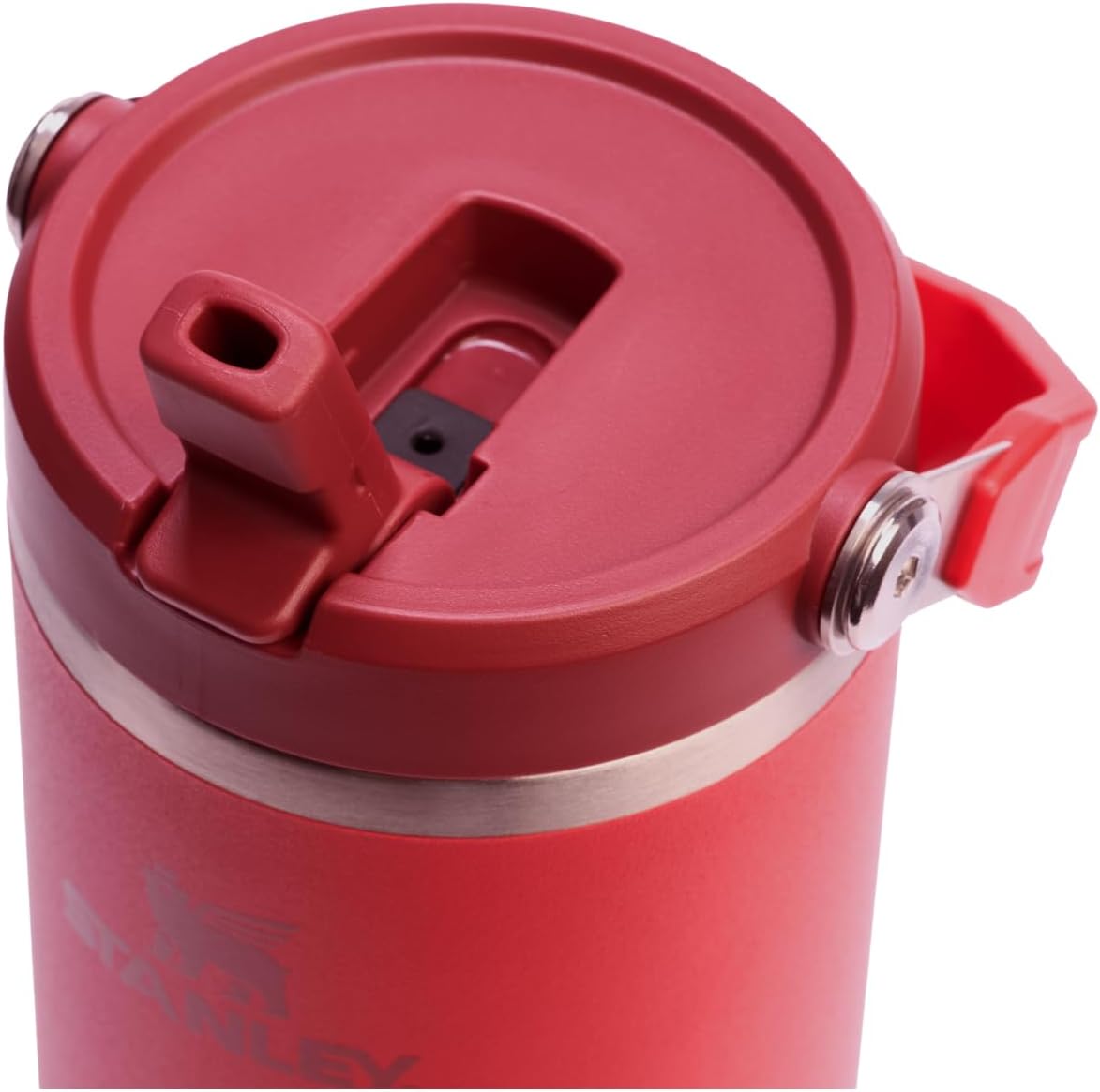 STANLEY IceFlow 2.0 - Vaso con pajilla abatible con asa, tapa girat...