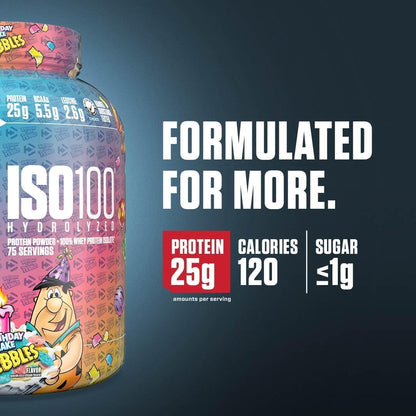 Dymatize Polvo de proteína ISO100, 100% aislado de suero de leche,...