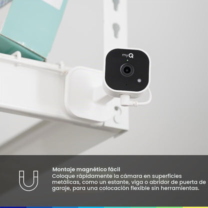 myQ - Cámara enchufable para garaje Gen 2 \u2013 Cámara de garaje i...