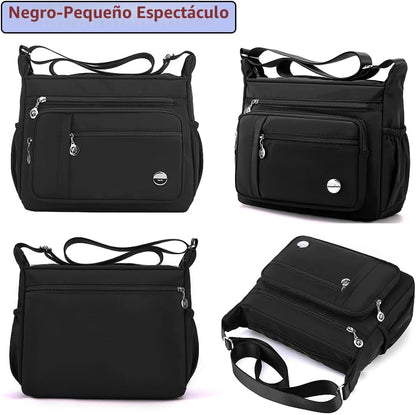 MINTEGRA Bolso de mano de hombro para mujer, espacioso bolso cruzad...