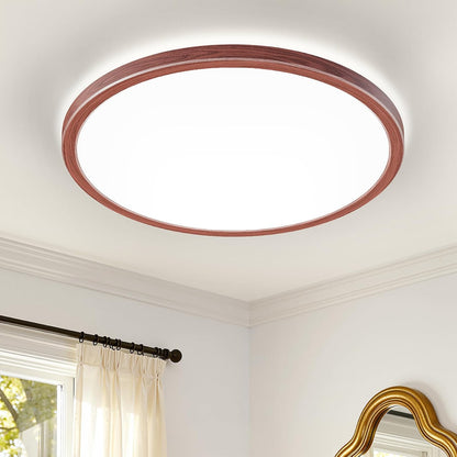 BLNAN Lámpara de techo LED regulable con control remoto, 12 pulgada...