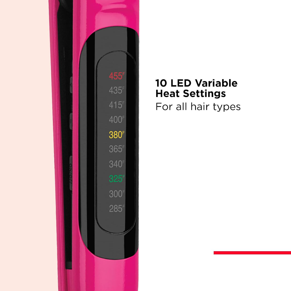 Revlon Plancha plana de cerámica Smooth Brilliance | Smooth Glide y...