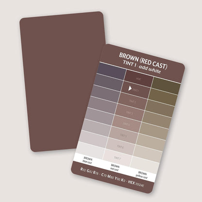 Baraja de cartas de colores esenciales: ¡Salga de la rueda de color...